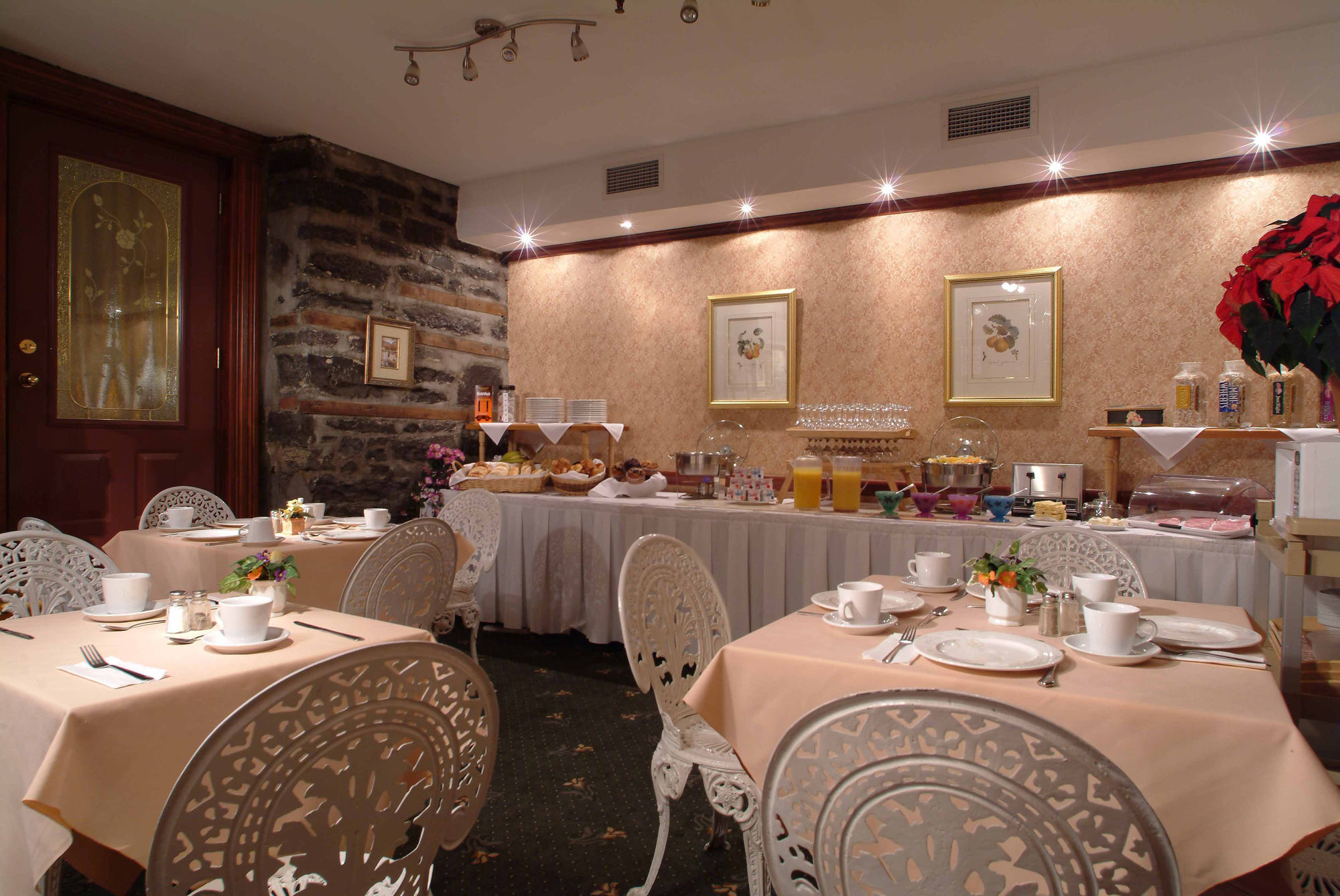 Auberge Le Jardin D'Antoine Montreal Restoran foto